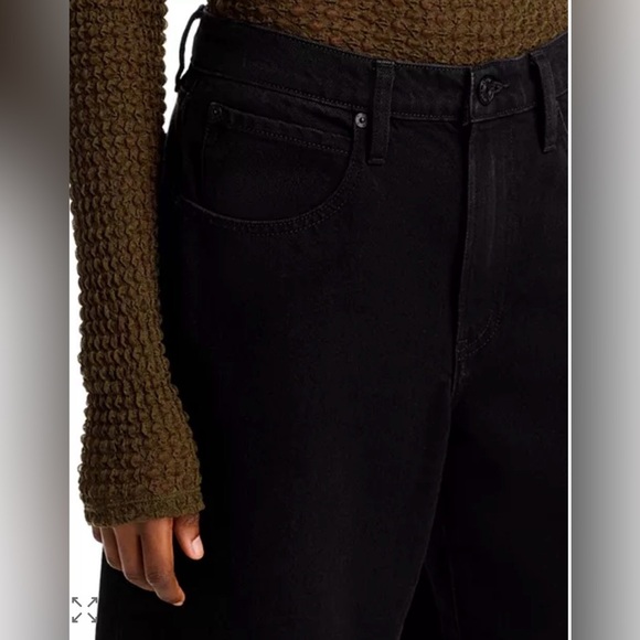 FRAME Low Slung Barrel Jeans in Black SOLD OUT Size 29 NWT $278 - Picture 2 of 10